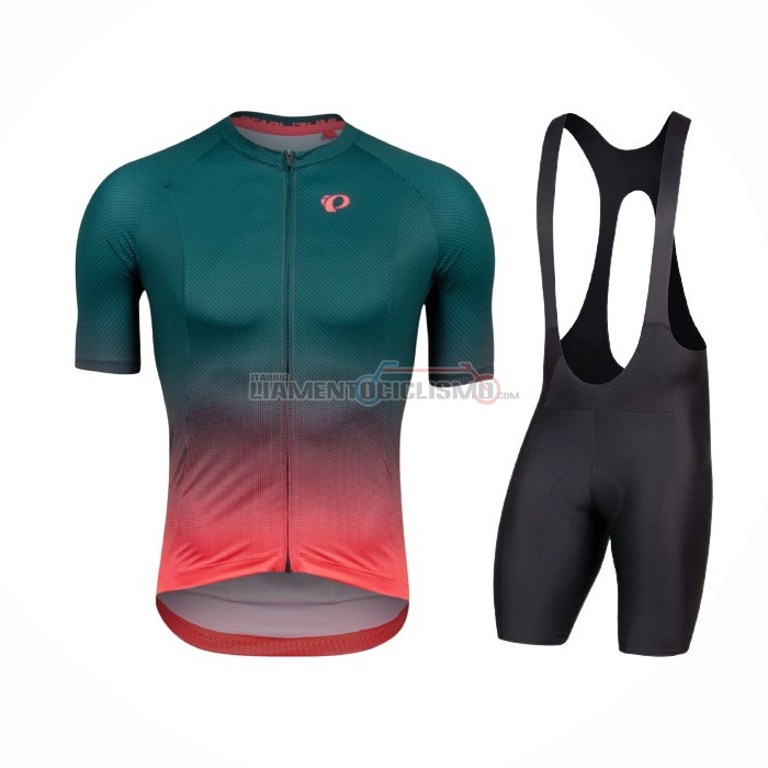 Abbigliamento Ciclismo Pearl Izumi Manica Corta 2021 Verde Rosa